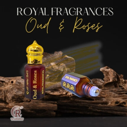 Oud & Roses Attar - Floral & Woody Fragrance by Royal Fragrances