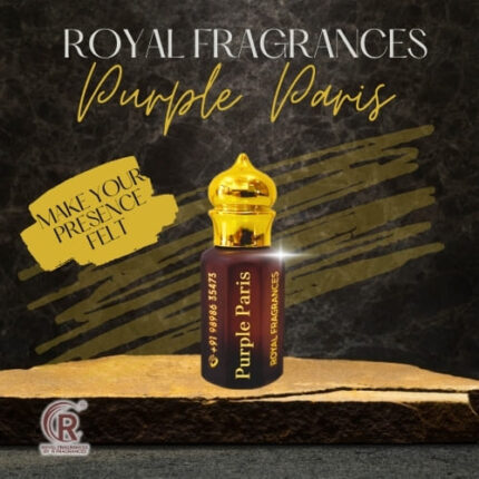 Purple Paris Attar - Sophisticated Aroma by Royal Fragrances