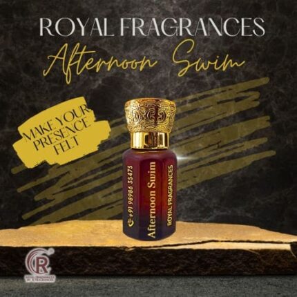 Afternoon Swim Attar - Fresh Aquatic Citrus Fragrance by Royal Fragrances