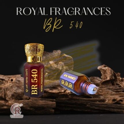 BR 540 Attar - Sweet Amber Woody Fragrance by Royal Fragrances