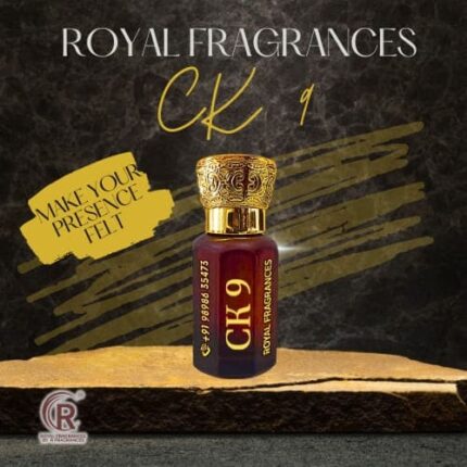 CK 9 Attar - Fresh Citrus Musky Fragrance by Royal Fragrances