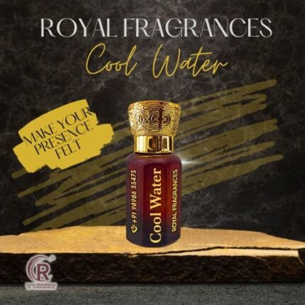 Cool Water Attar - Fresh Aquatic Musky Fragrance by Royal Fragrances
