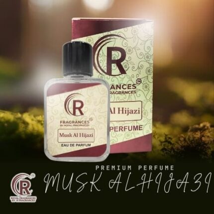 Musk Al Hijazi Perfume - Soft Musky Luxury Spray by Royal Fragrances